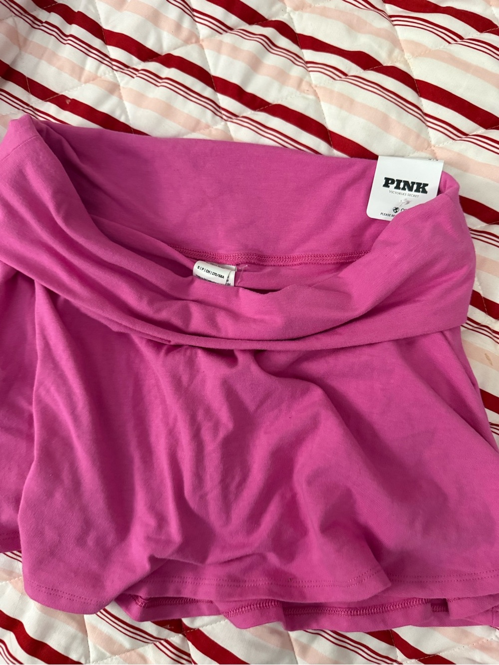 PINK Victoria's Secret Bright Pink Mini Skirt